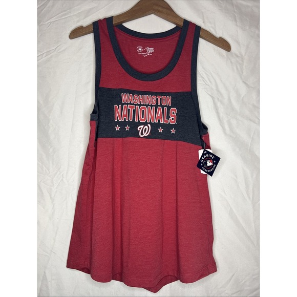 Tops - MLB‎ Washington Nationals Women's Tank Top Red Size M ,NWT